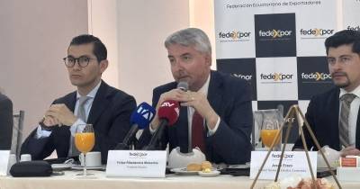 Felipe Ribadeneira, presidente de Fedexpor, brindó ayer una rueda de prensa / Foto: cortesía Ana María Cañizares