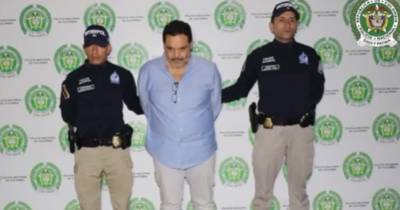 El detenido va a ser puesto a disposición de la Fiscalía para su extradición / Foto: cortesía Policía de Colombia