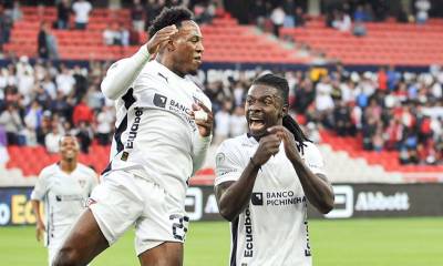 Ricardo Adé anotó el segundo gol de Liga frente a Libertad / Foto: cortesía Liga