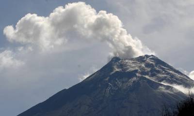 El estudio engloba a varios volcanes ecuatorianos encabezados por el Tungurahua / Foto: EFE