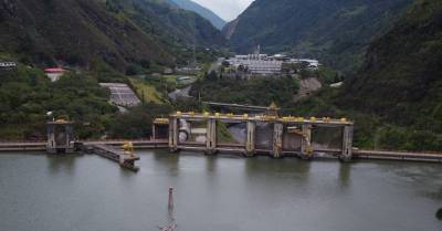 La central hidroeléctrica Agoyán se ha beneficiado de las lluvias en los últimos días / Foto: El Oriente