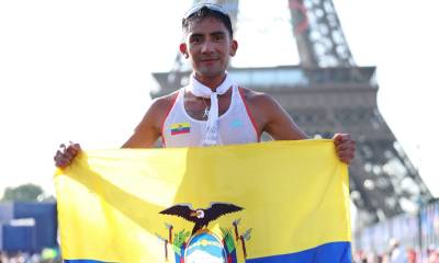 Daniel Pintado consiguió el cuarto oro olímpico en la historia de Ecuador / Foto: cortesía Comité Olímpico Ecuatoriano 