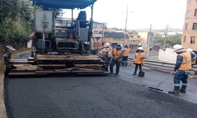 La repavimentación de la avenida Galo Plaza Lasso es prioritaria / Foto: cortesía Municipio de Quito 