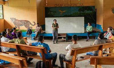 El estudio muestra cómo la gestión indígena puede contribuir a la conservación de la Amazonía / Foto: cortesía WWF