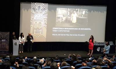 También el reconocimiento como Mejor Cortometraje Documental Ecuatoriano en el Festival Internacional de Cine de Guayaquil / Foto: Cortesía