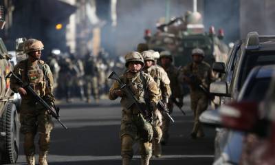 La asonada militar está encabezada por el comandante general del Ejército boliviano, Juan José Zúñiga / Foto: EFE