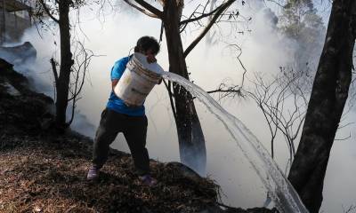 Los incendios han afectado directamente a 285 personas / Foto: EFE