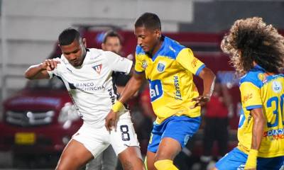 El partido se disputó en el estadio 9 de Mayo de Machala / Foto: cortesía Liga