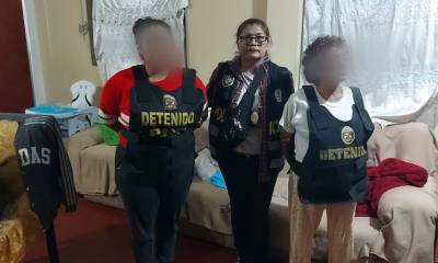 Los detenidos estarían inmersos en los delitos de organización criminal, secuestro, extorsión y trata de personas con fines de explotación sexual/ Foto: cortesía 