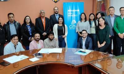 Firmaron un convenio de cooperación interinstitucional/ Foto: cortesía Cámara de Minaría