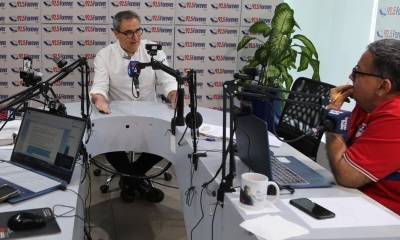 El ministro de Energía y Minas, Antonio Goncalves, fue entrevistado en radio Forever / Foto: cortesía Ministerio de Energía