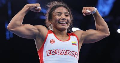 'La Tigra' se colgó en París 2024 la medalla de plata en la categoría de -53 kilos de la lucha libre / Foto: cortesía SportsCenter