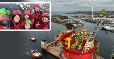 Los acusados se comprometen a no acercarse a cuatro explotaciones en Shell en el Mar del Norte por un periodo de entre 5 y 10 años / Foto: cortesía Greenpeace