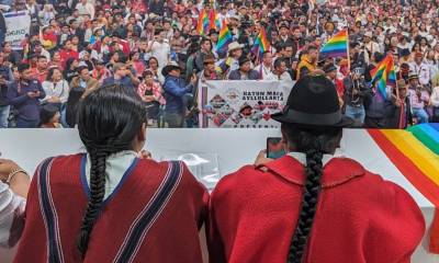 La convención nacional de Pachakutik se llevó a cabo en el coliseo de Solanda / Foto: cortesía Conaie