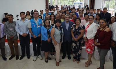 El evento se llevó a cabo en la Universidad Regional Amazónica Ikiam en Tena/ Foto: cortesía Ministerio de Salud