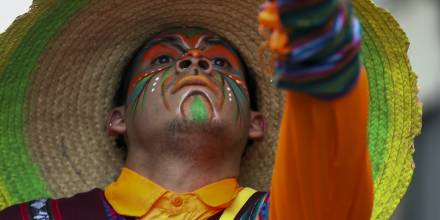 El carnaval más cercano al sol, muestra el sincretismo de los Andes de Ecuador