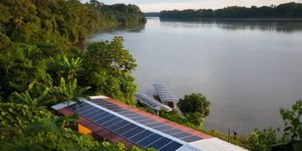 Pastaza: Los barcos impulsados por energía solar surcan por el río Wichimi