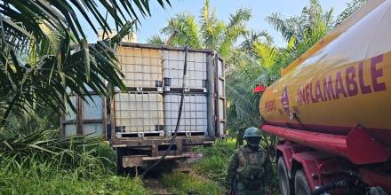 6.000 galones de diésel fueron decomisados en Orellana