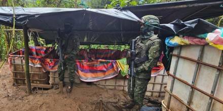 Instalación clandestina de combustible fue descubierta en Shushufindi