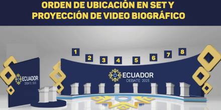 El CNE definió el orden de intervención para el debate de candidatos presidenciales