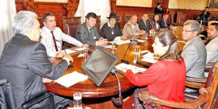 Representantes de Zamora Chinchipe se reunieron con el presidente Lenín Moreno