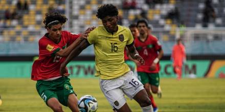 Ecuador venció 2-0 a Marruecos en el Mundial Sub-17