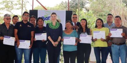 263 personas se certificaron como líderes ambientales en Pastaza