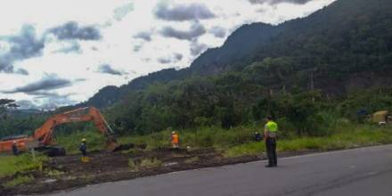 La circulación vehicular Baeza-Lago Agrio está habilitada