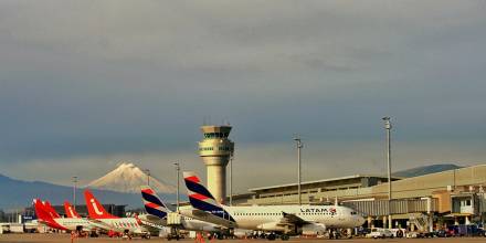 El aeropuerto de Quito superó los 5,4 millones de pasajeros en 2023