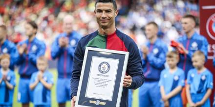 Cristiano Ronaldo logra un nuevo hito: 200 partidos con Portugal