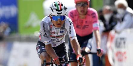 Alexander Cepeda, campeón de los jóvenes del Tour de los Alpes