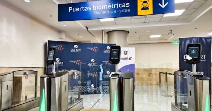 Aeropuerto de Quito implementa puertas biométricas 