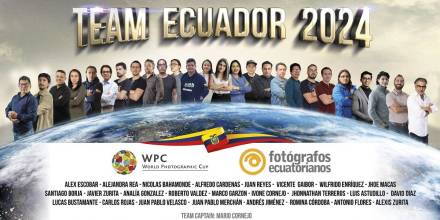 Ecuador participará con 26 fotógrafos en la WPC 2024