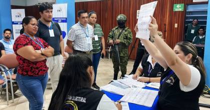 Los nulos y blancos superan el millón de votos 