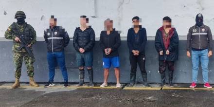 4 terroristas de ‘Los Lobos’ fueron detenidos en Zamora Chinchipe