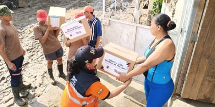 36,64 toneladas de asistencia humanitaria han llegado a Esmeraldas