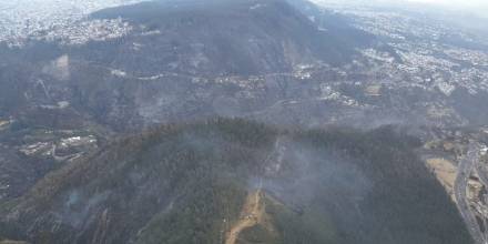 La Policía detuvo a un colombiano por incendios en Quito