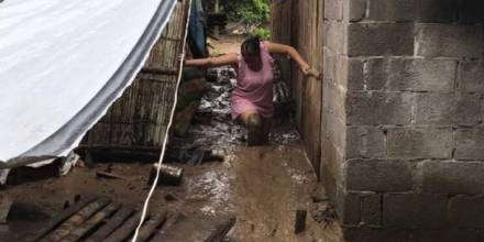 Manabí es la provincia más afectada del país por las lluvias