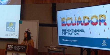 Minería: Ecuador promocionó en Australia las oportunidades de inversión