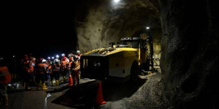 En mina Fruta del Norte ya se llegó hasta el yacimiento de oro y plata