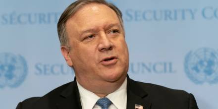 Pompeo ratifica apoyo de Estados Unidos