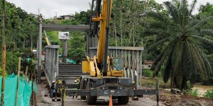 El puente sobre el Río Blanco estará operativo el 23 de diciembre