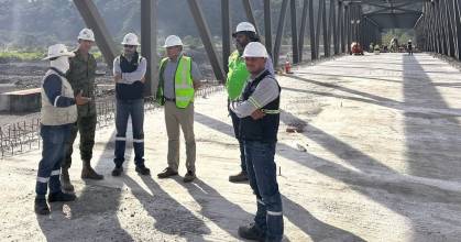 La vía Macas-Puyo se cerrará por obras en el puente del río Upano 