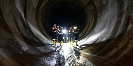 La reparación del túnel de carga Toachi-Alluriquín concluyó 