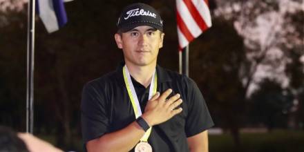 Felipe Garcés quedó campeón sudamericano de golf