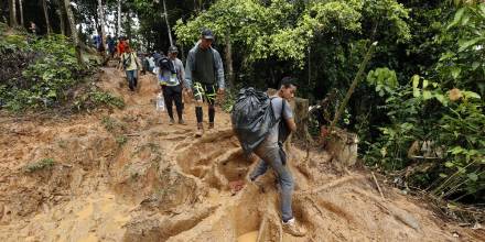 Más de 200.000 migrantes irregulares cruzaron el Darién rumbo a EEUU este año