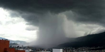 Inamhi anuncia lluvias en la Sierra 