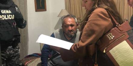 El padre de la asambleísta Gabriela Rivadeneira fue detenido en Imbabura