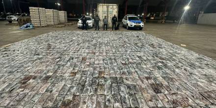 2 toneladas de cocaína que iban a España fueron decomisadas en El Oro