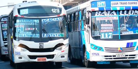 El paro de transportistas concluyó en Guayaquil 